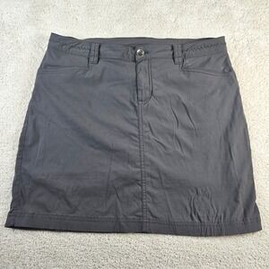 Eddie Bauer Athletic Skort/Skirt Performance Activewear Casual Gray Size 10
